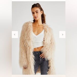 Free People Renata Fur Coat